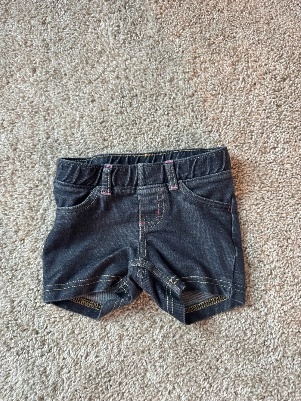 Carter’s Toddler Girl Outfit Bundle Size 2T Pink Tulle Top Tuttu Denim Shorts